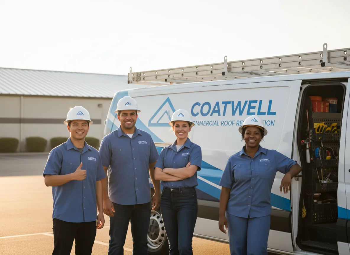 Commercial roof coating company in Nichols, NY